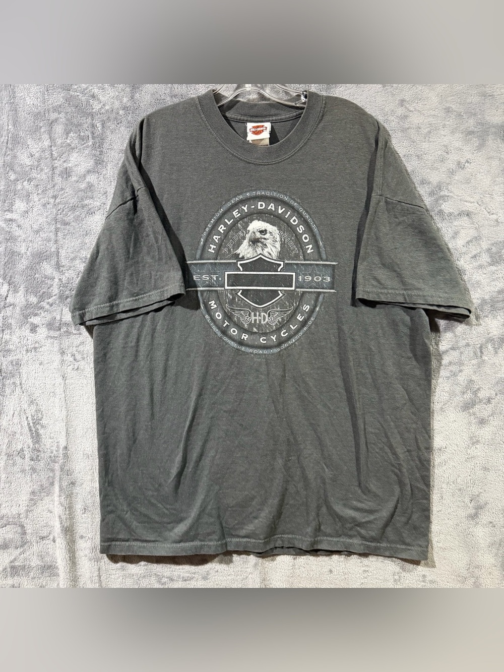Harley Davidson Motorcycles T-Shirt 2006 Made  In USA Oaklawn IL. Men's Size 2XL